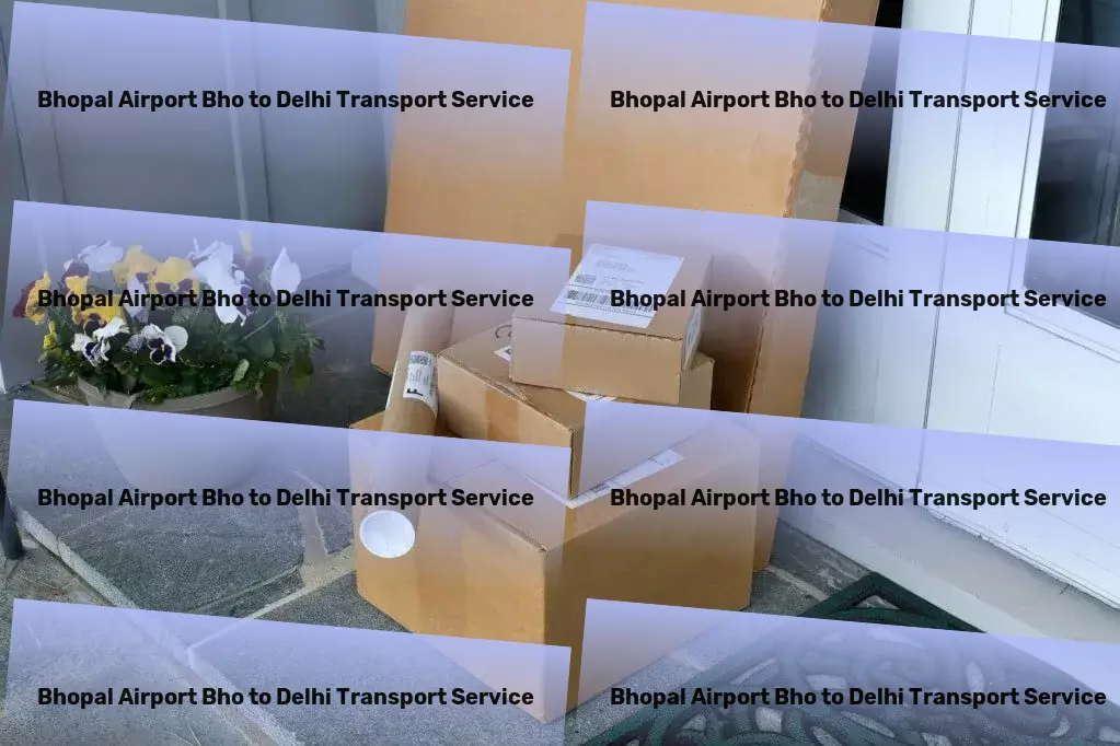 Bhopal Airport Bho to Delhi Transport Efficient goods dispatch