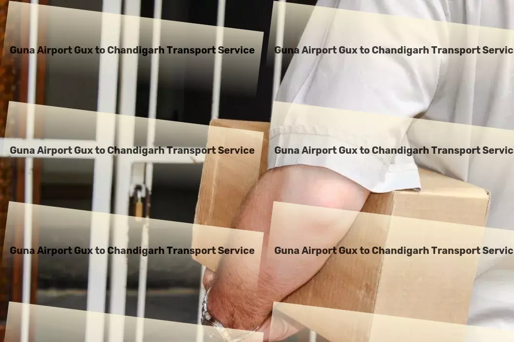 Guna Airport Gux to Chandigarh Transport Precision-driven logistics for high-stakes deliveries! - Moving and relocation services