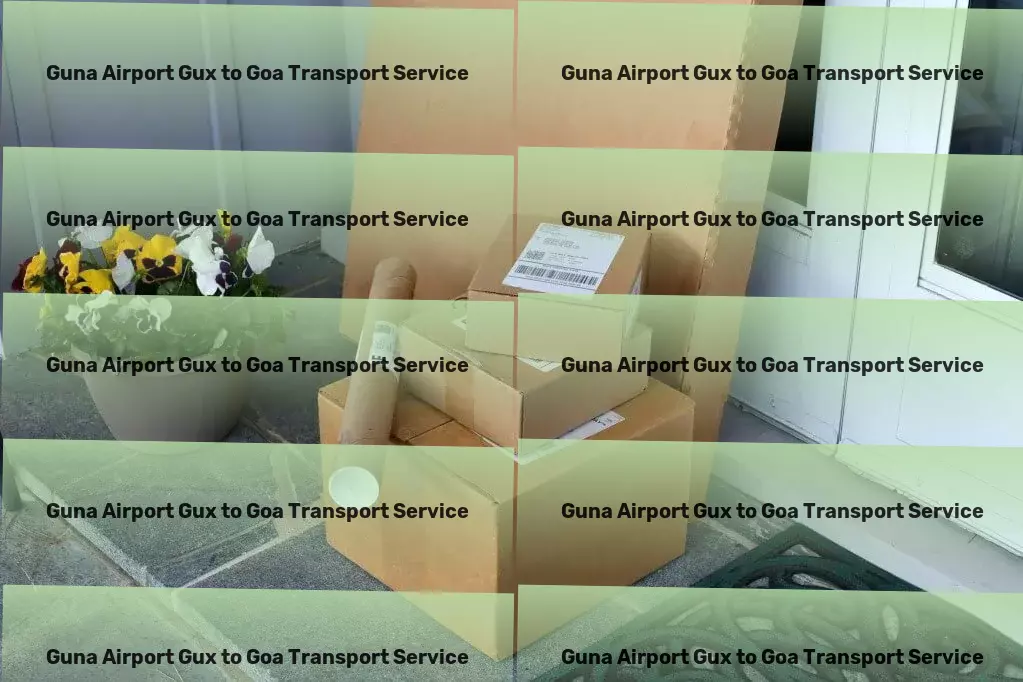 Guna Airport Gux to Goa Transport Comprehensive courier services