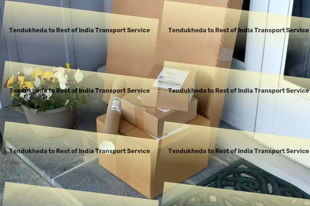 Tendukheda to Rest Of India Transport Pioneering advances in efficient goods delivery within India！ - Reliable packers and movers