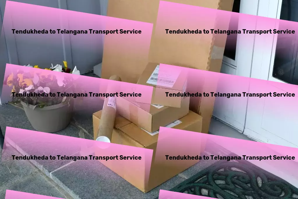 Tendukheda to Telangana Transport Partial load shipping