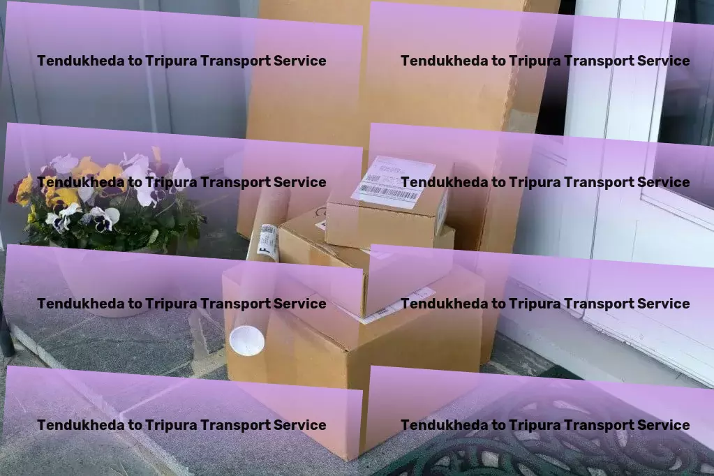 Tendukheda to Tripura Transport Where every shipment is a voyage of efficiency across India! - Express freight solutions