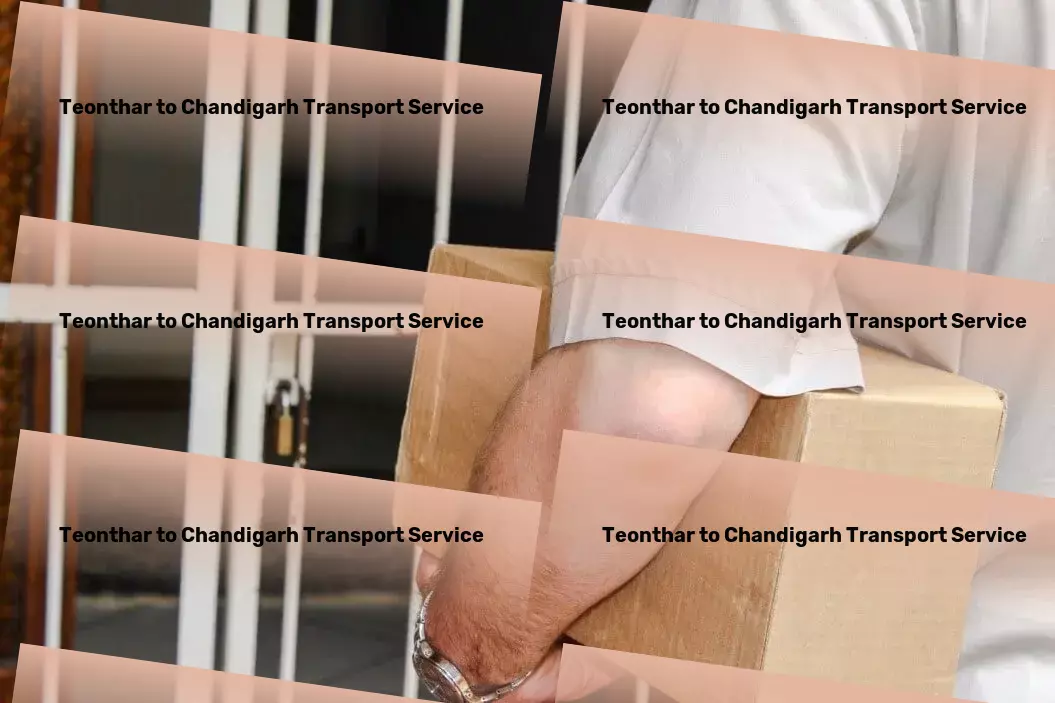 Teonthar to Chandigarh Transport Simplified logistics for busy businesses! - Express industrial shipping