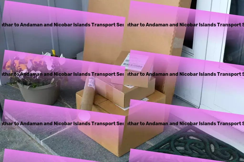 Teonthar to Andaman And Nicobar Islands Transport Courier and delivery services