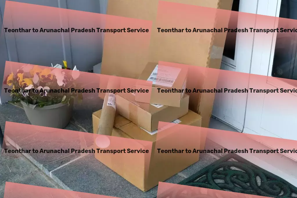 Teonthar to Arunachal Pradesh Transport Domestic parcel services