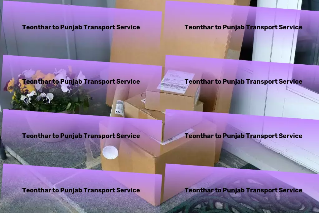 Teonthar to Punjab Transport Major transport services network