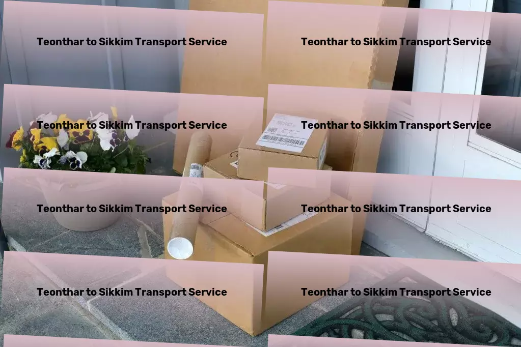 Teonthar to Sikkim Transport Business freight services