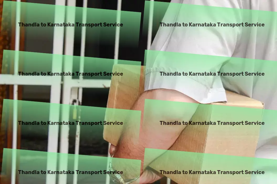 Thandla to Karnataka Transport Freight brokerage services