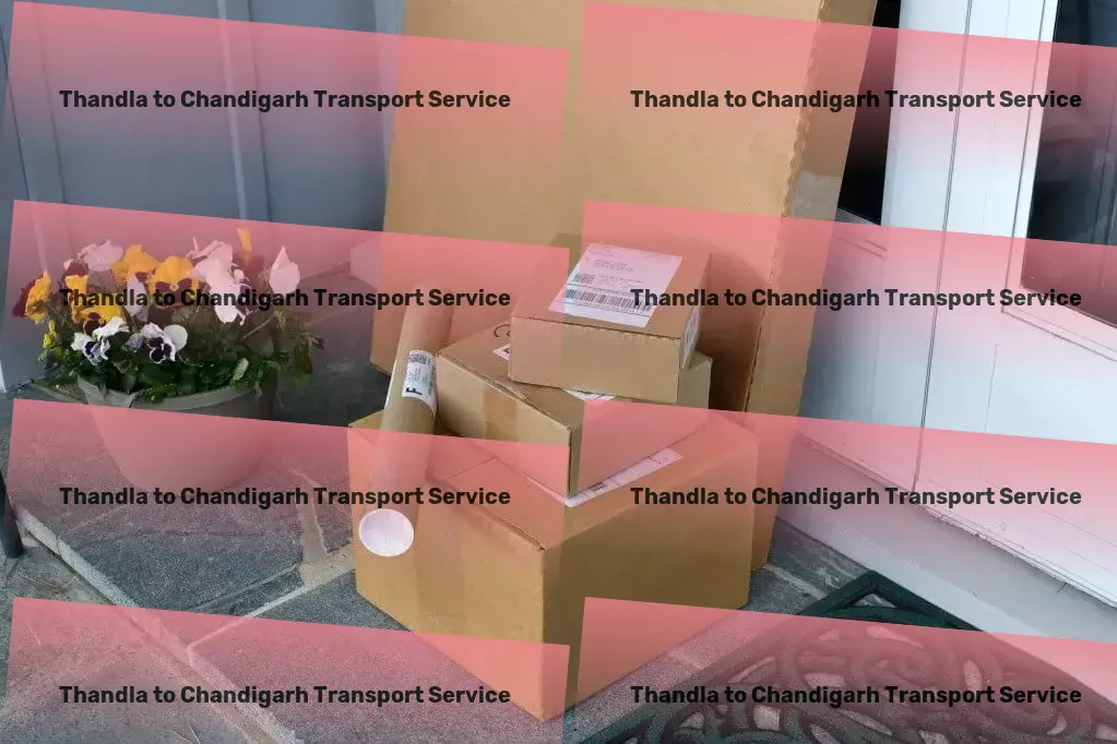 Thandla to Chandigarh Transport Local freight operations