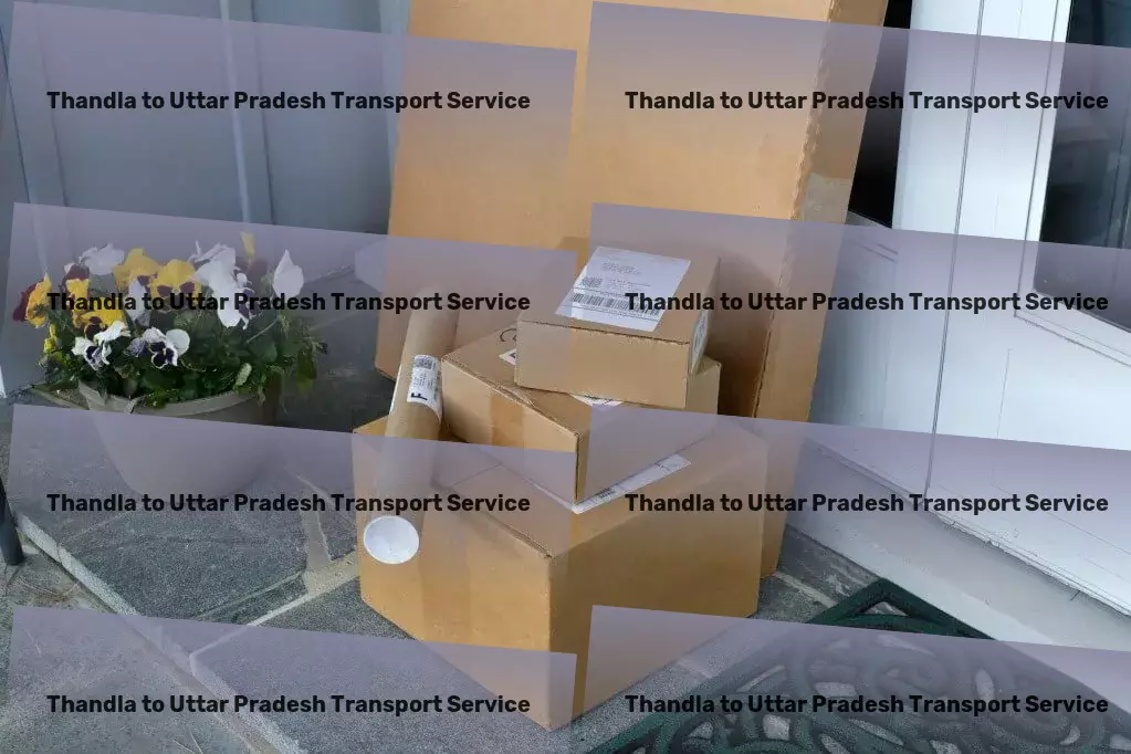 Thandla to Uttar Pradesh Transport Streamlining your goods transit journey in India! - Dedicated goods delivery