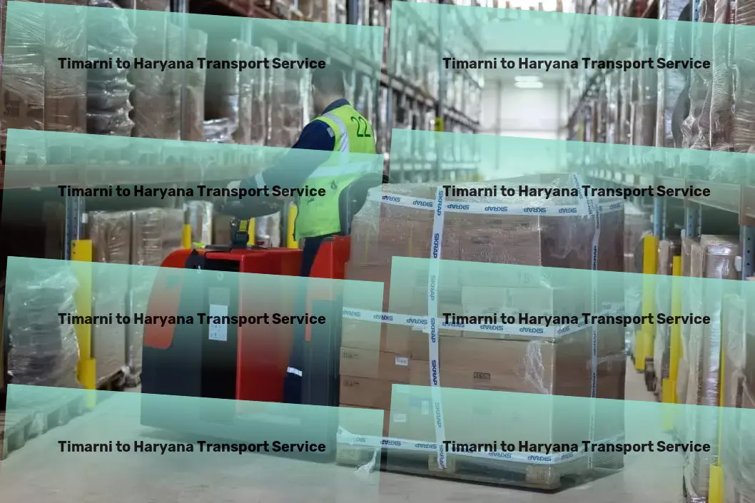 Timarni to Haryana Transport Unlocking logistical excellence in the heart of India! - Efficient package services