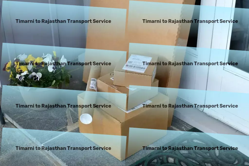 Timarni to Rajasthan Transport Express household logistics