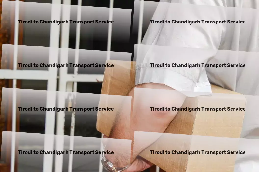 Tirodi to Chandigarh Transport Freight transport solutions