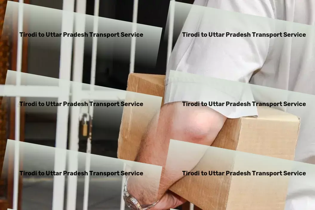 Tirodi to Uttar Pradesh Transport Bridging gaps in Indian logistics one shipment at a time! - Web-based freight booking