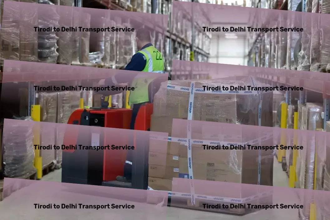 Tirodi to Delhi Transport Fast freight and shipment services