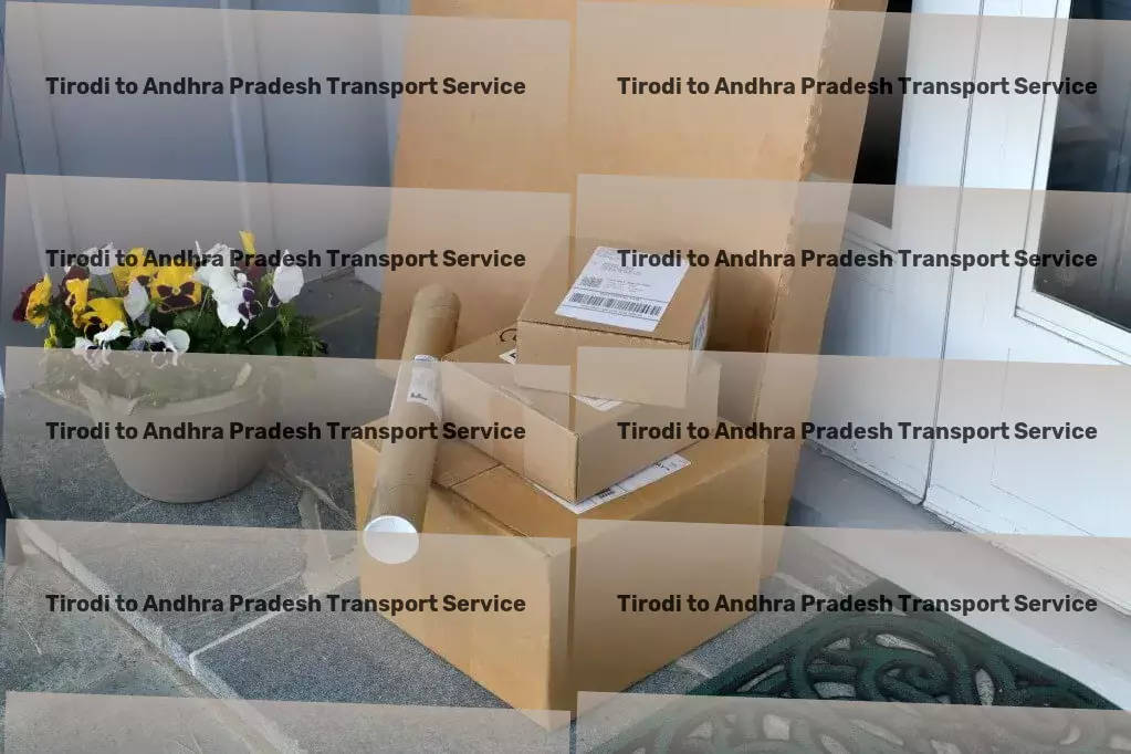 Tirodi to Andhra Pradesh Transport Bulk cargo delivery