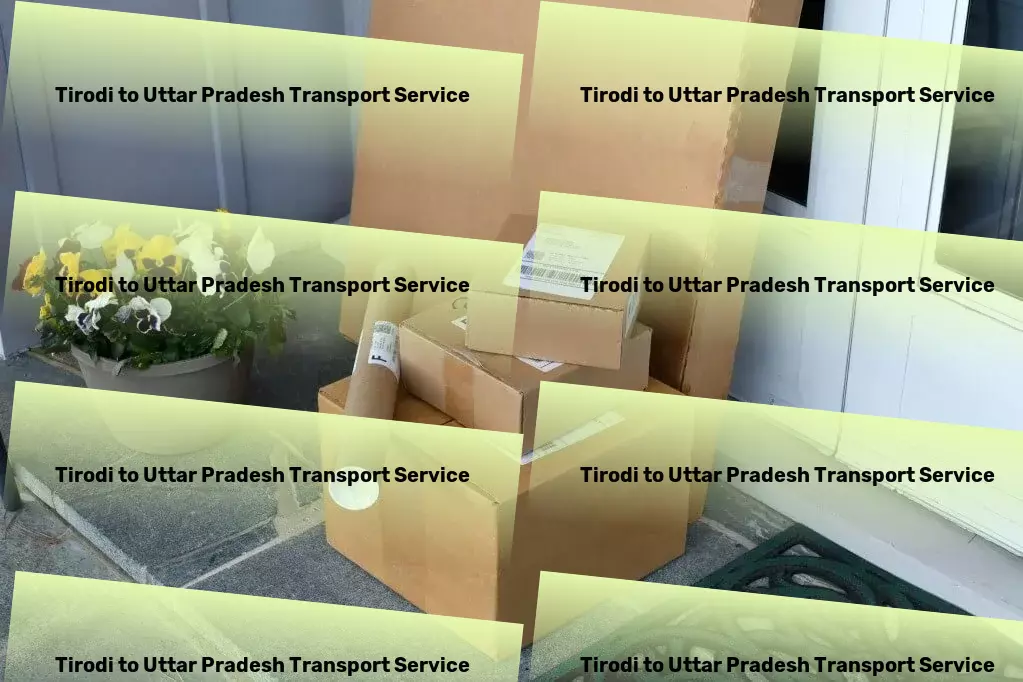 Tirodi to Uttar Pradesh Transport Local freight forwarding