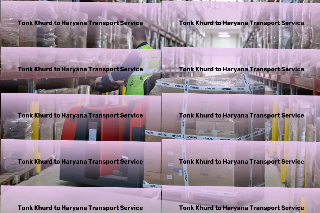 Tonk Khurd to Haryana Transport Express logistics operations