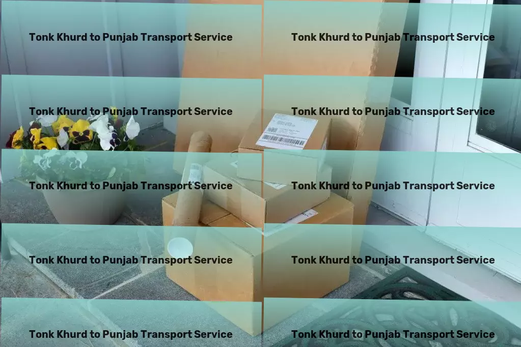 Tonk Khurd to Punjab Transport Advanced package delivery