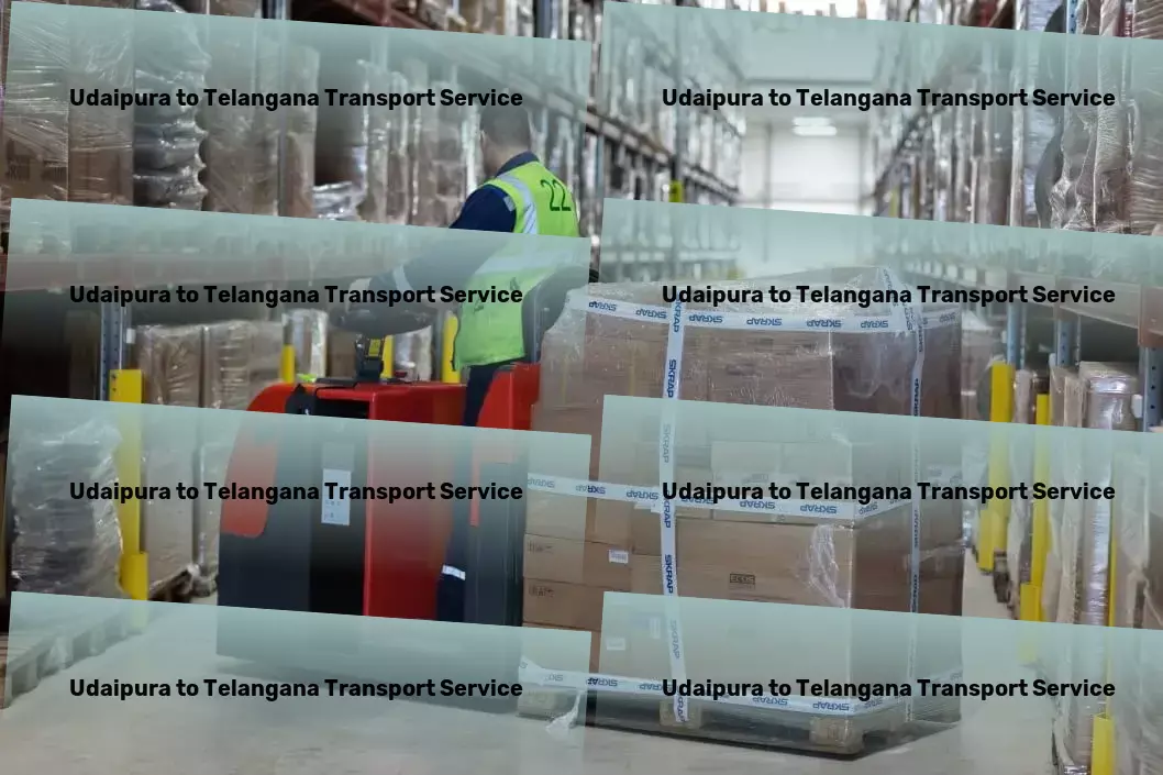 Udaipura to Telangana Transport Export logistics services