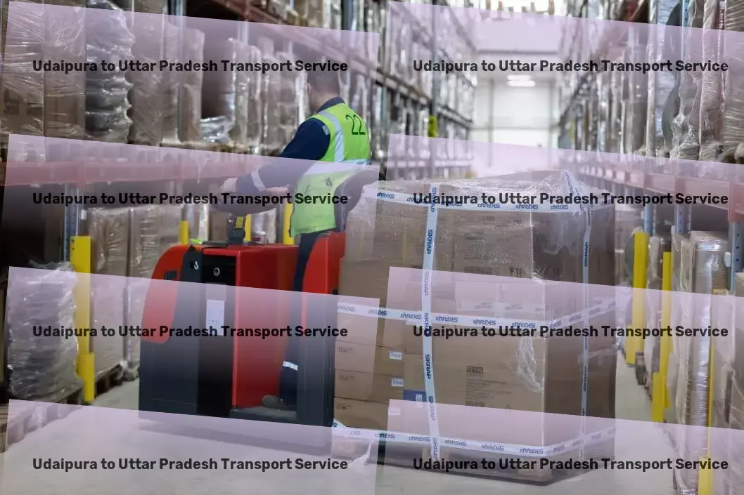 Udaipura to Uttar Pradesh Transport Freight logistics networks