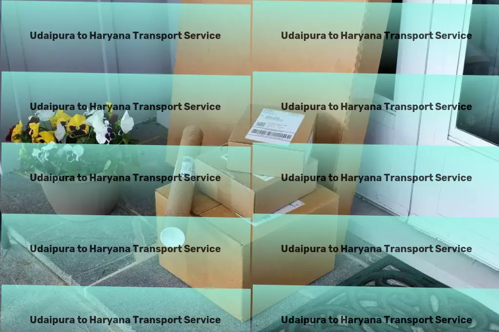 Udaipura to Haryana Transport Nationwide goods services