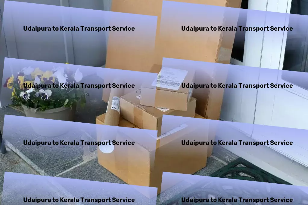 Udaipura to Kerala Transport Maximizing the efficiency of goods movement across India! - Domestic courier services