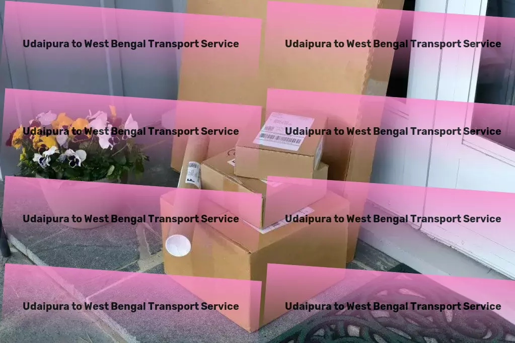 Udaipura to West Bengal Transport Heavy cargo logistics