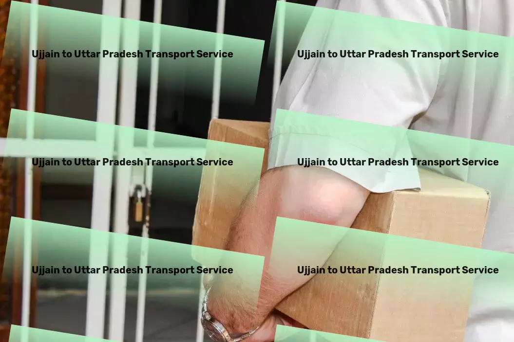 Ujjain to Uttar Pradesh Transport Advanced solutions for your intricate Indian transport needs! - Advanced freight technology