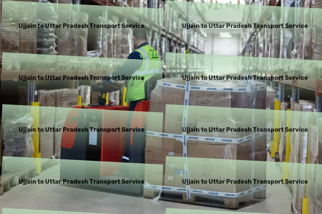 Ujjain to Uttar Pradesh Transport Regional cargo forwarding