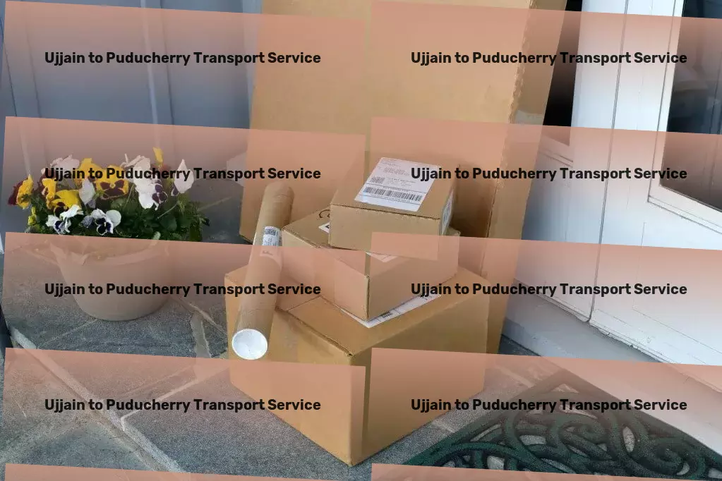 Ujjain to Puducherry Transport Express parcel logistics