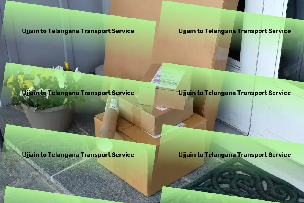 Ujjain to Telangana Transport Customized technology strategies for your unique needs! - Express freight forwarding