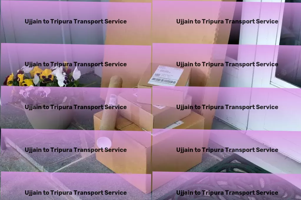 Ujjain to Tripura Transport Digital freight transport