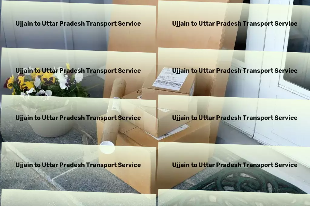 Ujjain to Uttar Pradesh Transport Efficient courier services