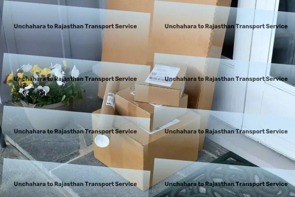 Unchahara to Rajasthan Transport Proven expertise in managing India's logistic demands! - Direct truckload services