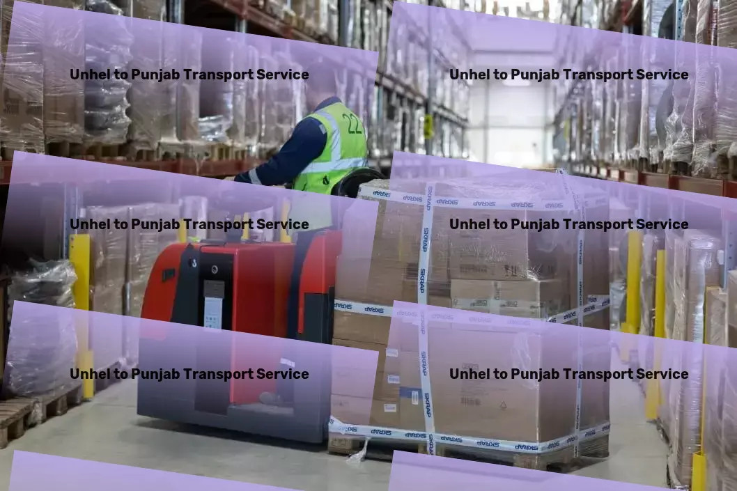 Unhel to Punjab Transport Nationwide cargo services