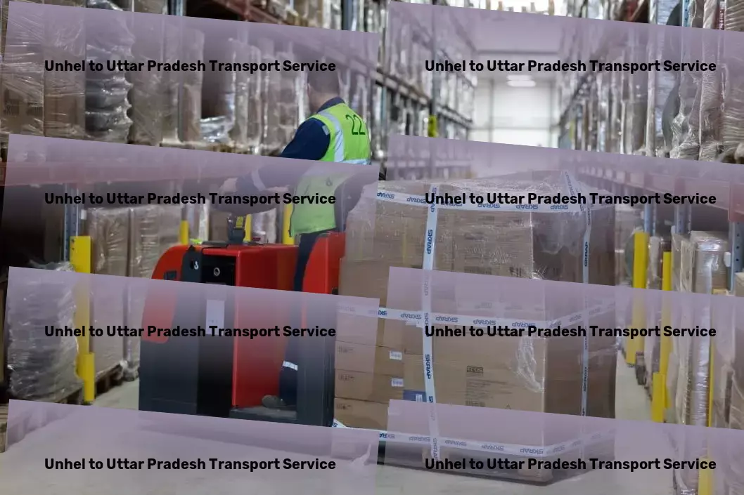 Unhel to Uttar Pradesh Transport Redefining transportation solutions for you! - Residential courier services