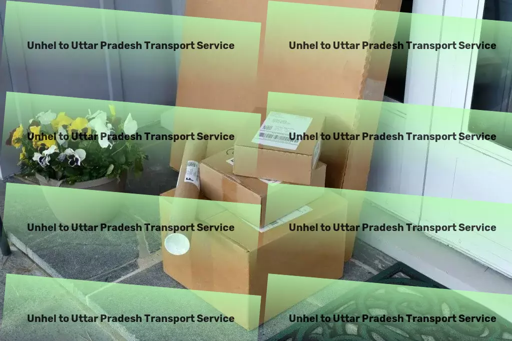 Unhel to Uttar Pradesh Transport Part load shipping