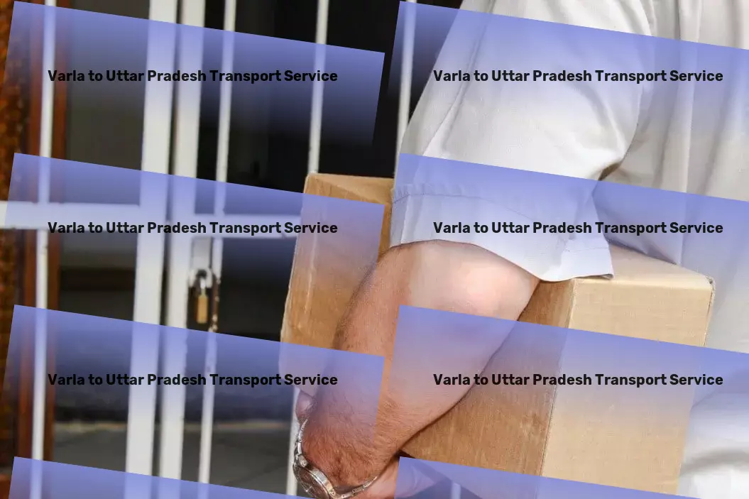 Varla to Uttar Pradesh Transport Express bulk transport