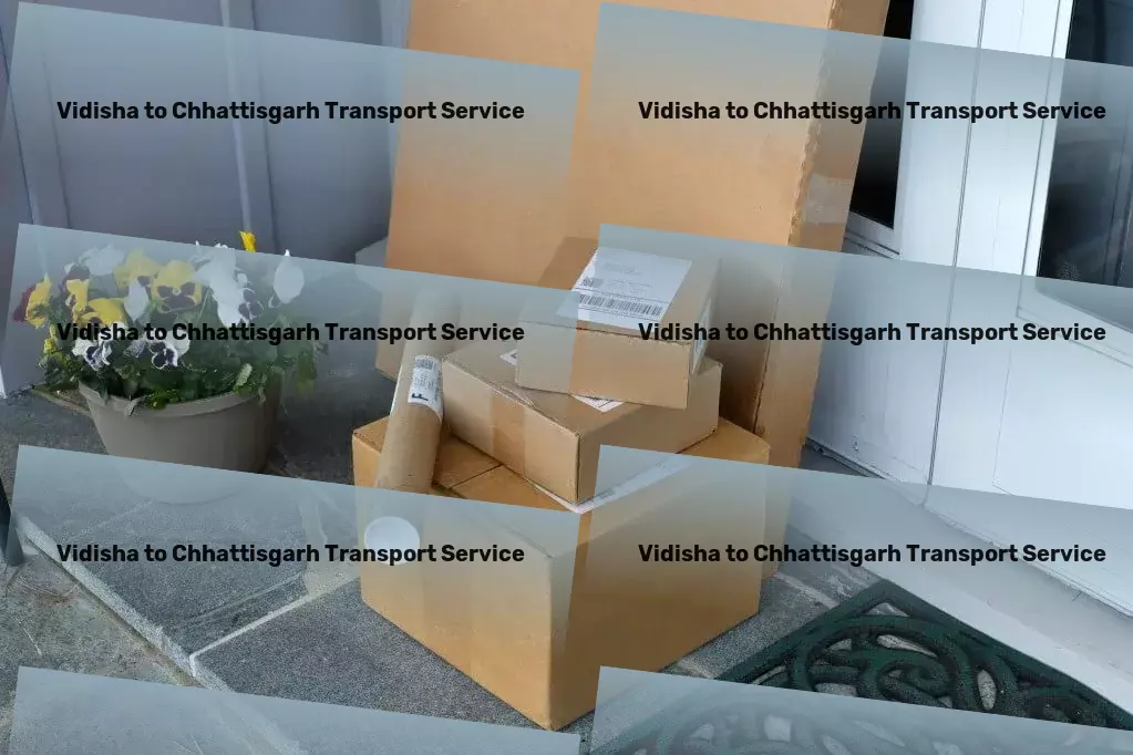 Vidisha to Chhattisgarh Transport Specialized cargo shipping