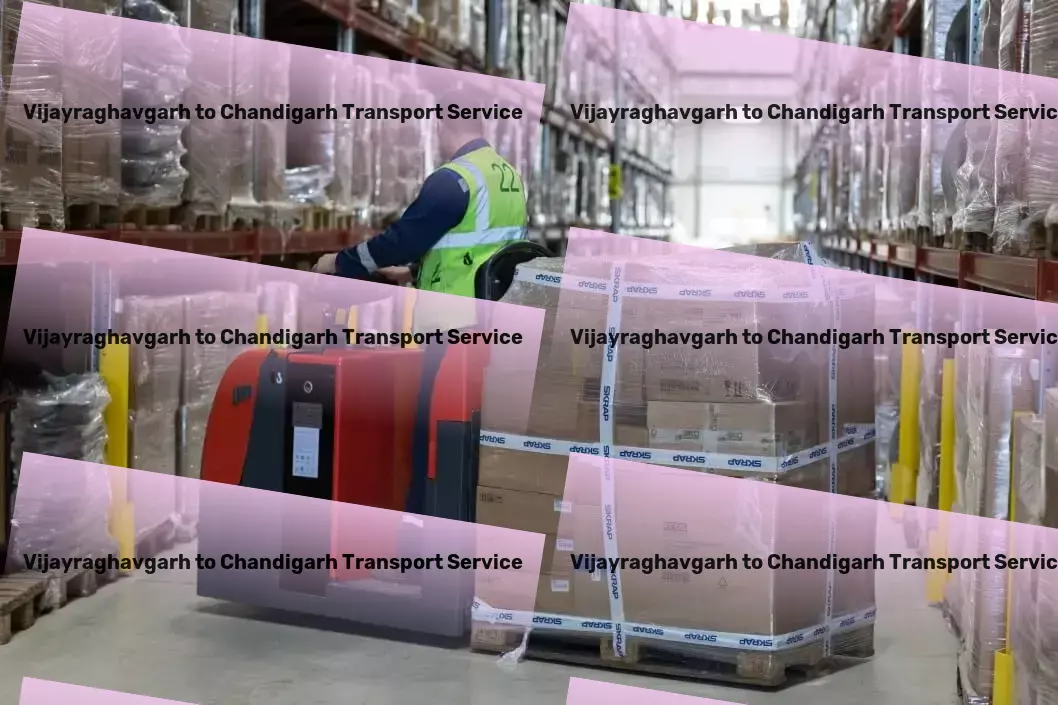 Vijayraghavgarh to Chandigarh Transport Professional logistics operations