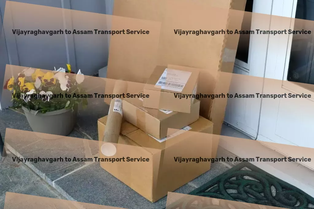 Vijayraghavgarh to Assam Transport Connect with the future of Indian transport services today. - Two-wheeler transport services