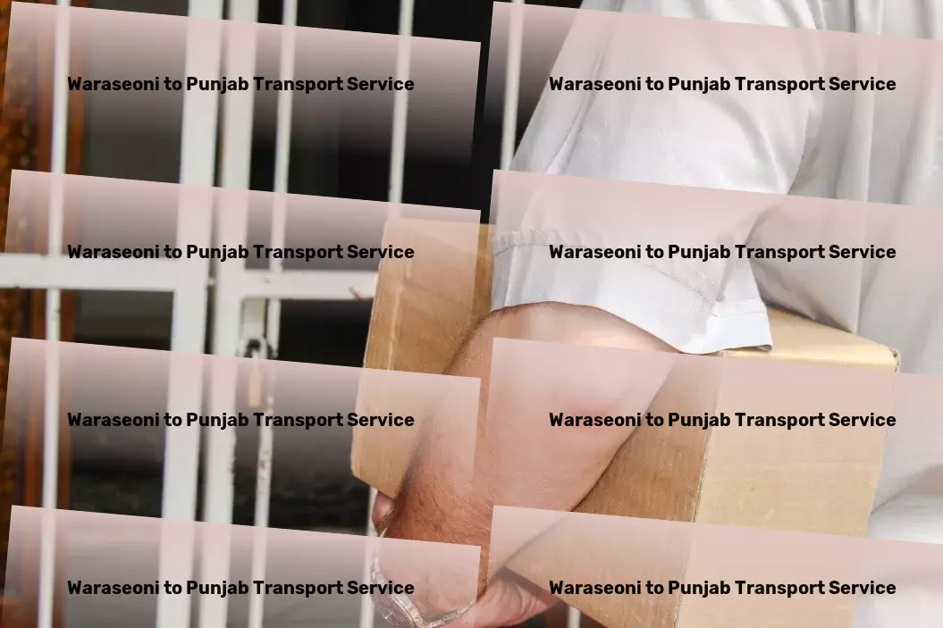 Waraseoni to Punjab Transport Specialized courier solutions