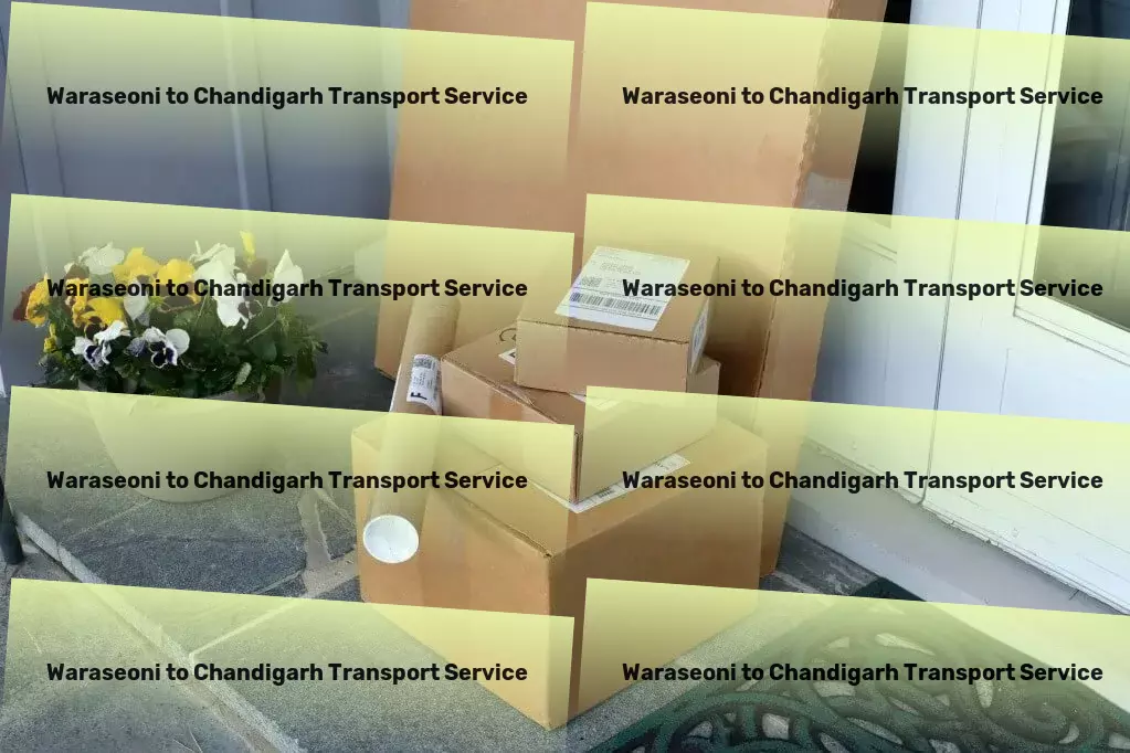 Waraseoni to Chandigarh Transport Express freight delivery